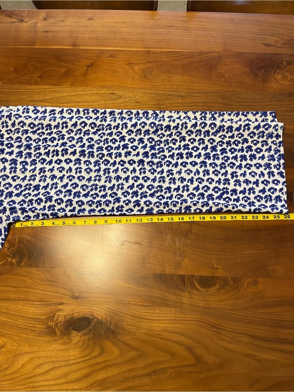 Emerson Fry Blue White Floral Wide-Leg Pants And Crop Top Matching Set